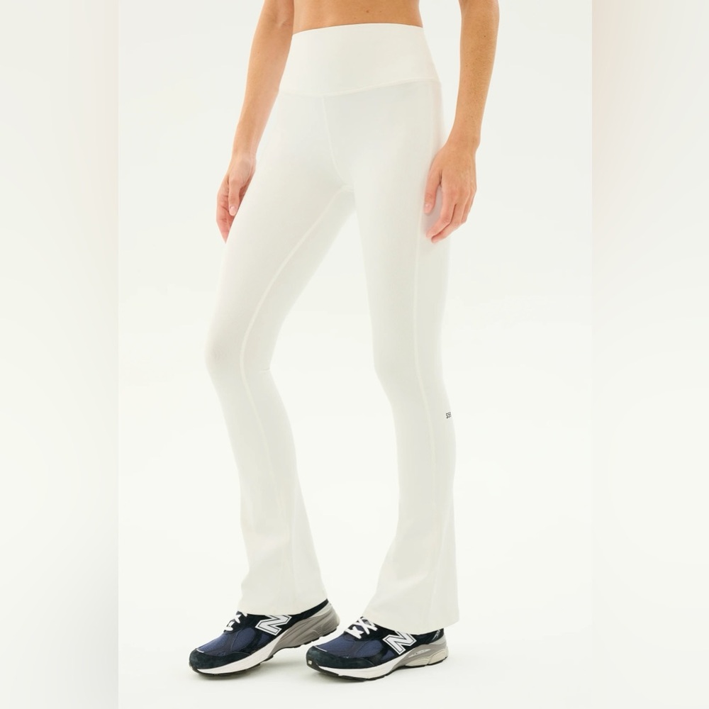 Splits59 Raquel high waist flare legging in white size small